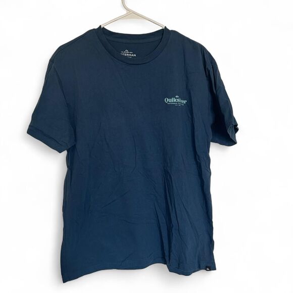 Quiksilver Other - Quiksilver Men's Blue and Navy T-shirt